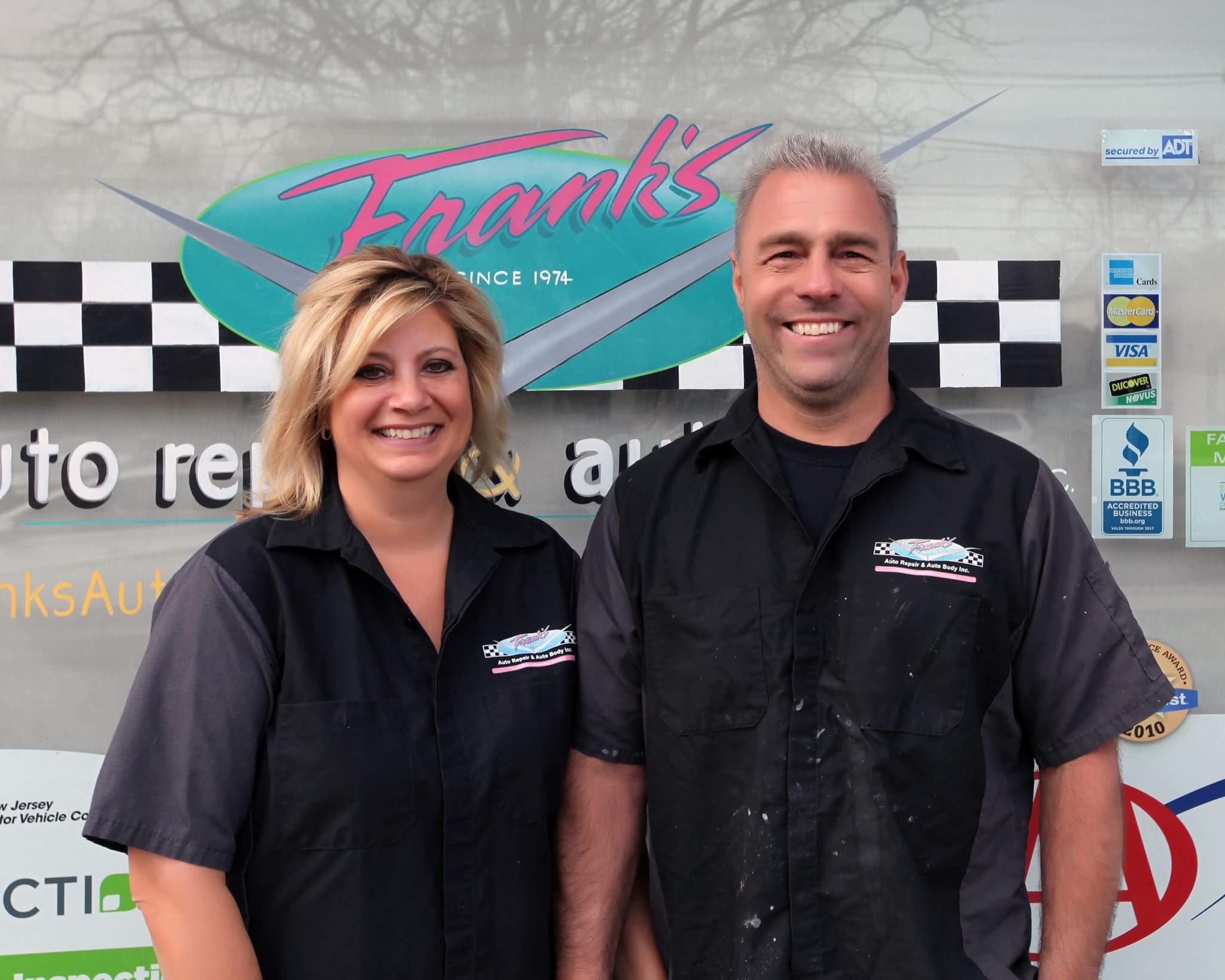 Frank and Traci Auto Body Shop NJ